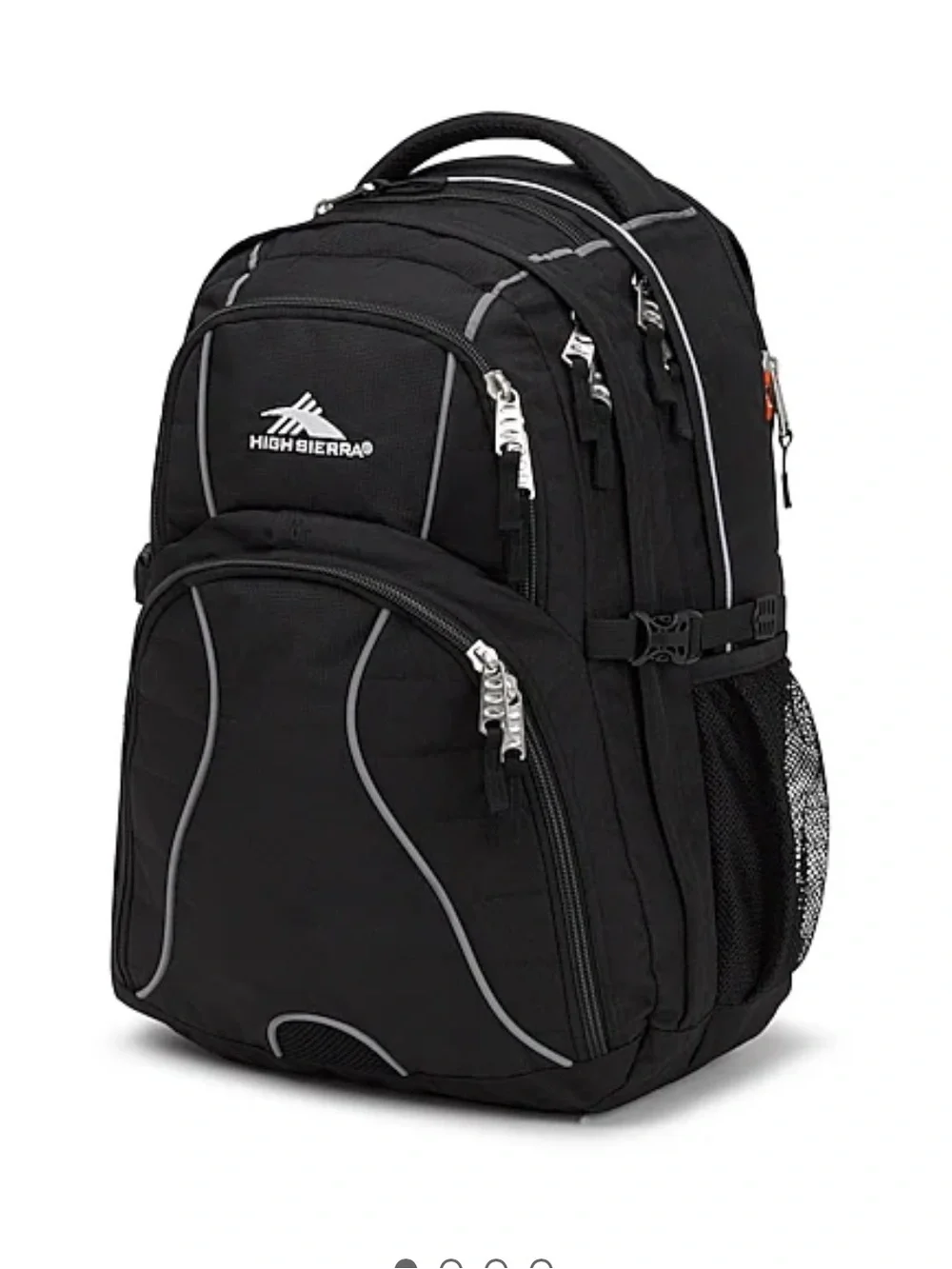 High Sierra Swerve Backpack Black NWT